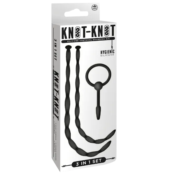 Anal | Excellent Power Silicone Urethal Sounding Kit - Twist
