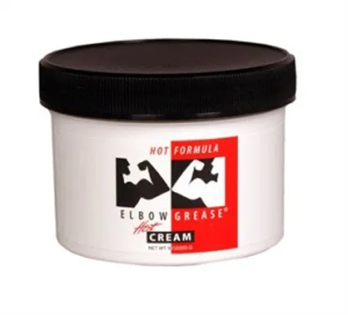 B Cummings Vibrators Elbow Grease Hot Cream 9 Oz