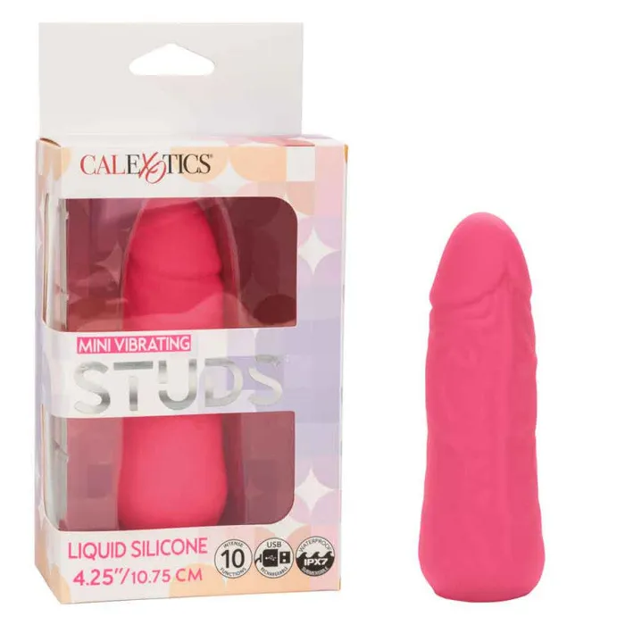 CalExotics Vibrators Mini Vibrating Studs Pink