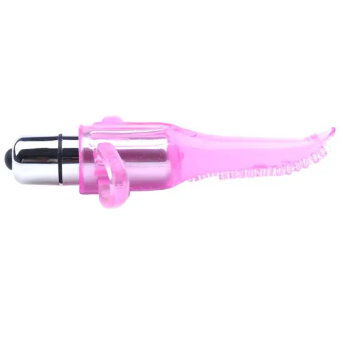 Diamond Toys Female Sex Toys | Clear Pink Vibrating Tongue Finger Vibrator Diamond Toys Female Sex Toys | Clear Pink Vibrating Tongue Finger Vibrator