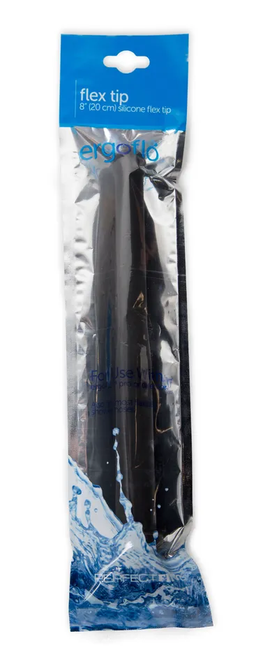 Ergoflo 8in Silicone Flex Tip Nozzle PerfectFit Anal