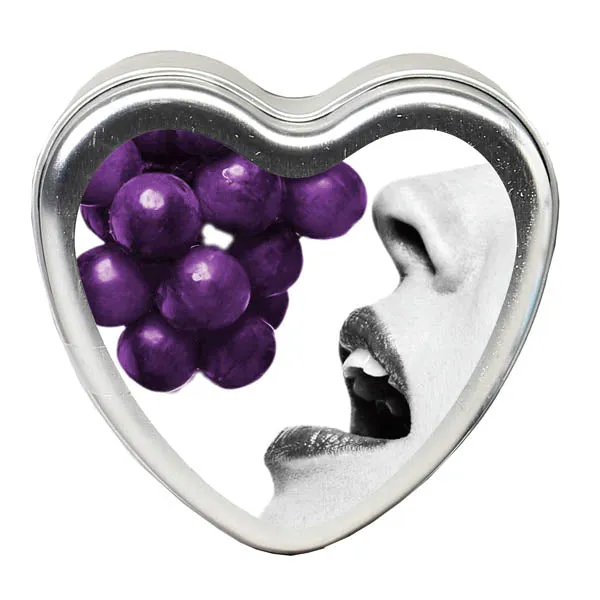 Female Sex Toys Earthly Body Hemp Seed Edible Heart Massage Candle Grape 113g Earthly Body Female Sex Toys Earthly Body Hemp Seed Edible Heart Massage Candle Grape 113g Earthly Body