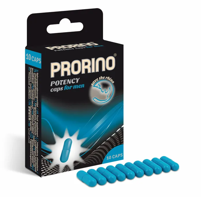 Female Sex Toys Hot Ero PRORINO Potency Caps For Men 10 Pc