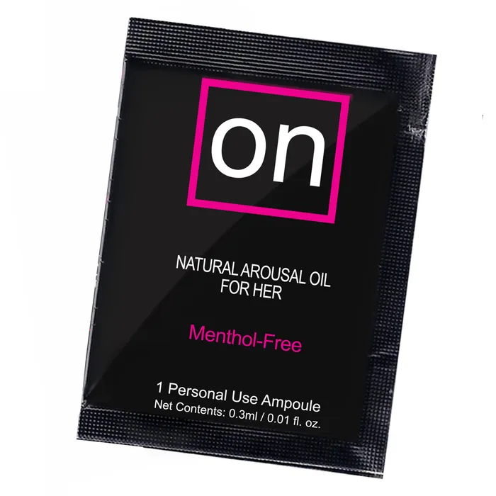 Female Sex Toys On Ampoule Packet Sensuva