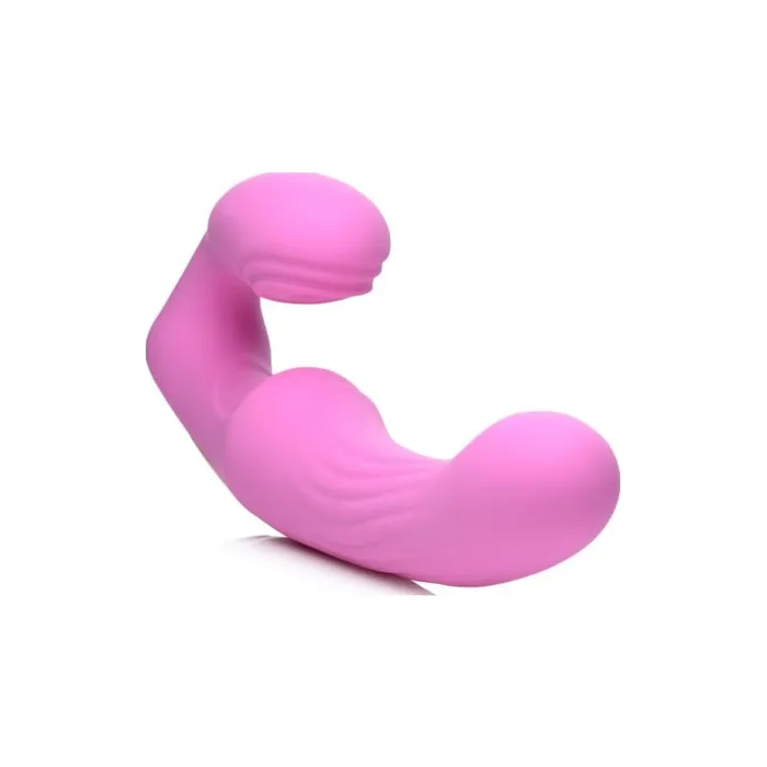 Female Sex Toys | Strap U 15X U-Pulse Strapless Strap-On w Remote Pink