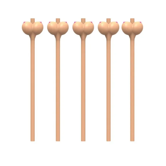 Hott Products Boobie Straws  6Pk. | Vibrators