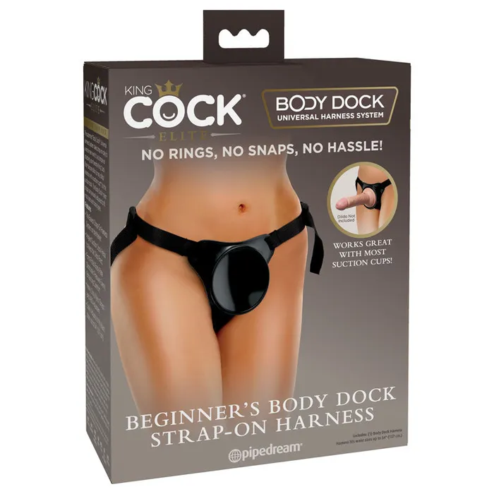 King Cock Elite Beginners Body Dock StrapOn Harness Adjustable Sex Toy Pipedream Female Sex Toys King Cock Elite Beginners Body Dock StrapOn Harness Adjustable Sex Toy Pipedream Female Sex Toys