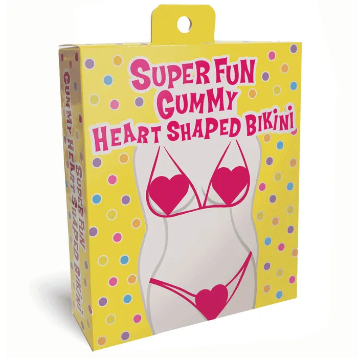 Little Genie Super Fun Gummy Heart Shaped Bikini Female Sex Toys