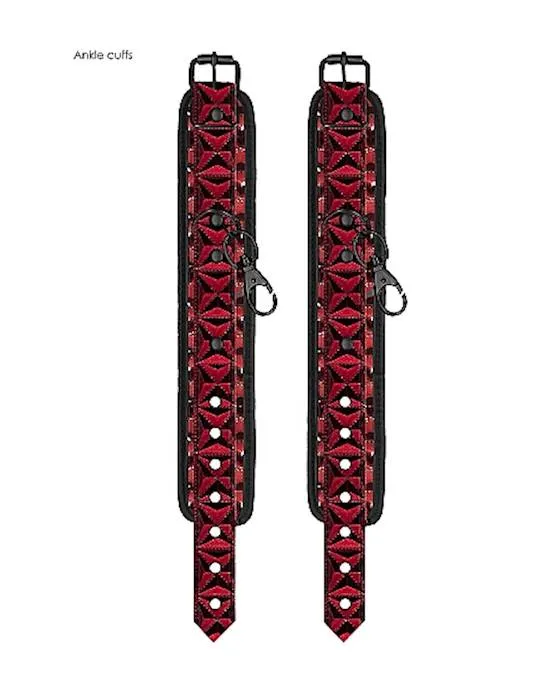 Luxury Hogtie- Burgundy | Ouch Vibrators