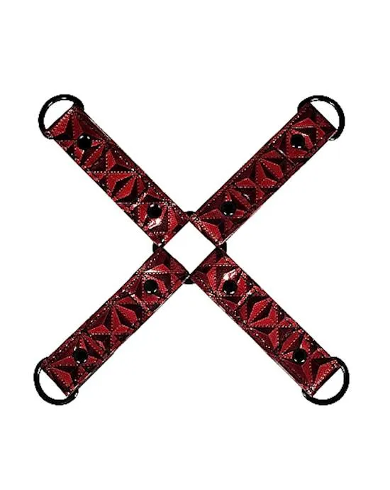 Luxury Hogtie- Burgundy | Ouch Vibrators