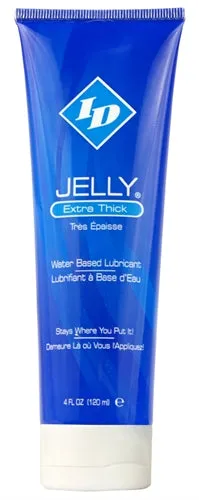 Male Sex Toys ID Lubricants ID Jelly Extra Thick Water Based Lubricant 4 Oz
