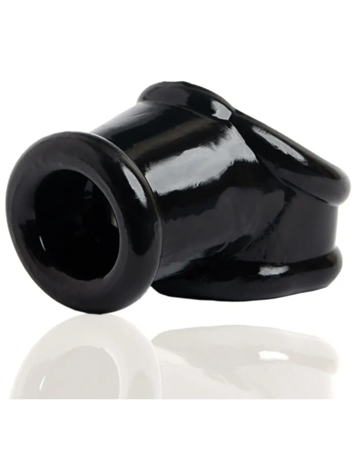 Oxballs Oxballs Powerballs Cocksling And Ballstretcher - Black | Anal