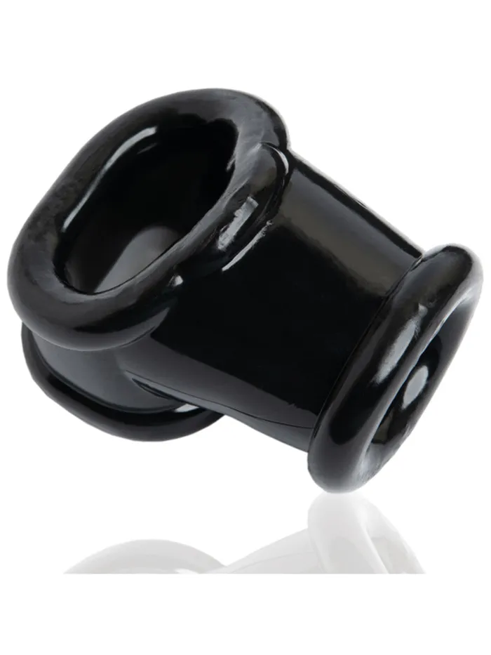 Oxballs Oxballs Powerballs Cocksling And Ballstretcher - Black | Anal