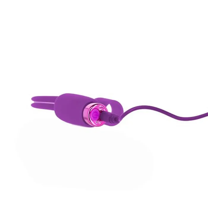 PowerBullet Female Sex Toys | Power Bullet Teasing Tongue  w Rechargeable Bullet Purple