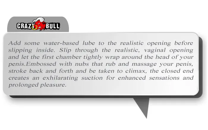 Pretty Love Male Sex Toys | Crazy Bull Anime Tentacle Sucker 3D Textured Vagina Masturbator Stroker
