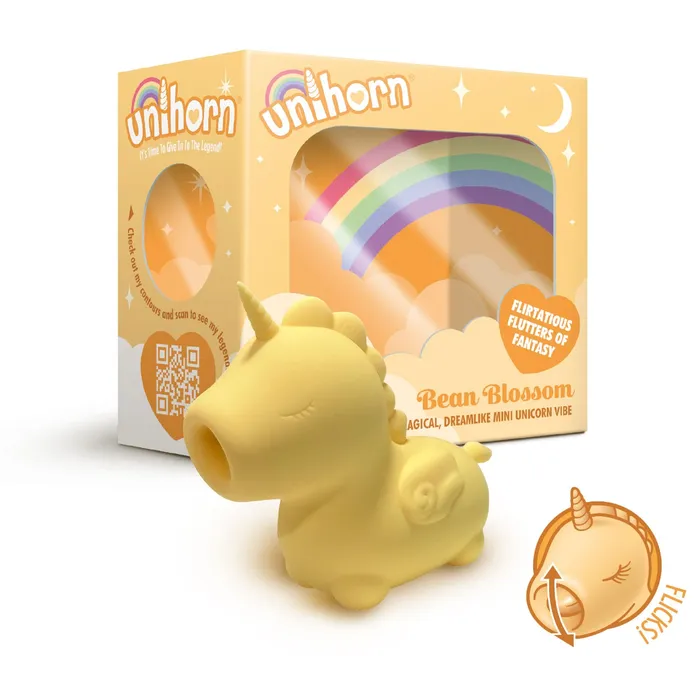 UNIHORN Bean Blossom Vibrator Flicking Tongue Clitoral Stimulator | Creative Conceptions Female Sex Toys