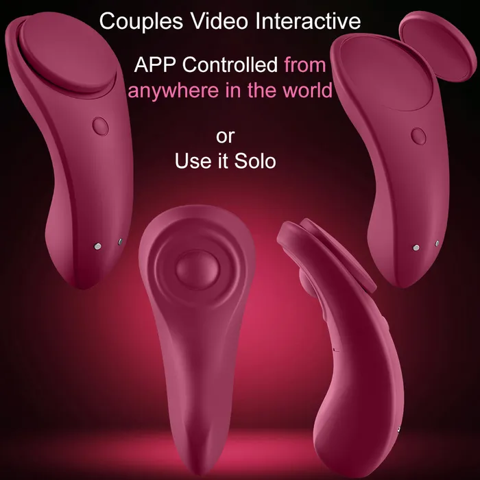 Vibrators | Satisfyer Satisfyer Sexy Secret Interactive APP Remote Control Couples Vibrator