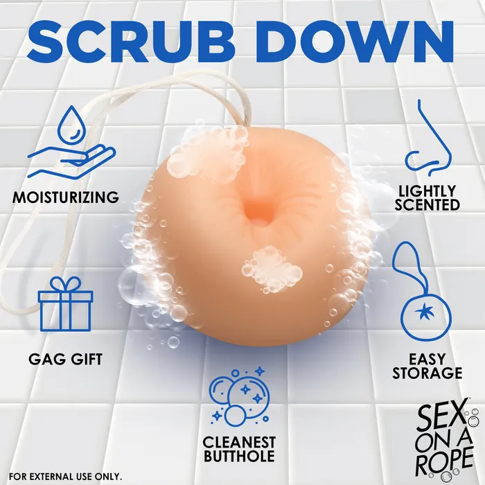 Wash Dat Ass Soap On A Rope | Sex On A Rope Anal