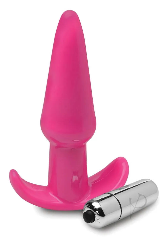 Anal | Frisky Thrilling Pink Smooth Anal Plug - Xr Llc