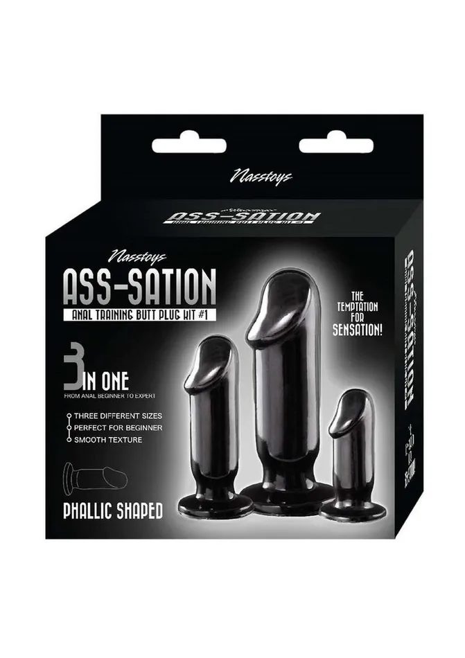 Ass-Sation Kit #1 Anal Trainer Butt Plug | Nasstoys Anal