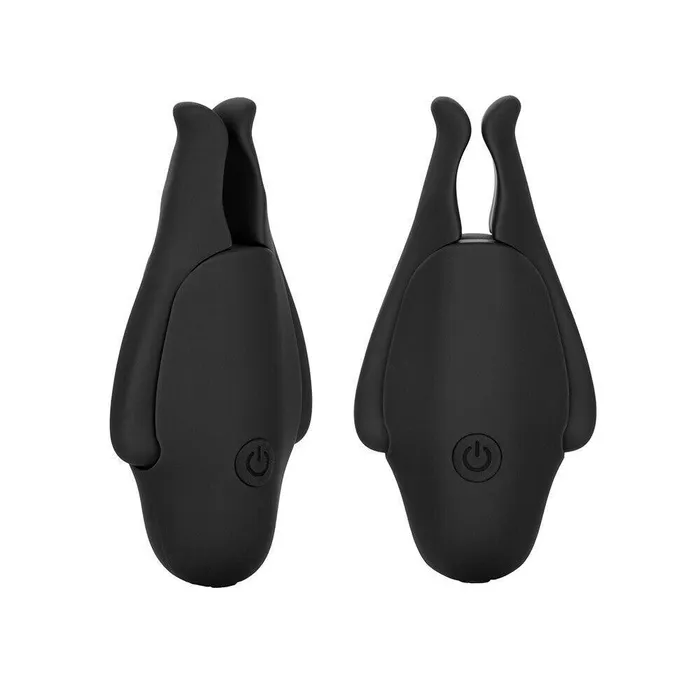 California Exotic Rechargeable Nipplettes Vibrating Nipple Clamps Female Sex Toys