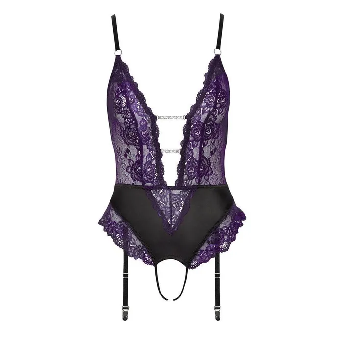 Cottelli Collection Female Sex Toys | Crotchless Lace Body