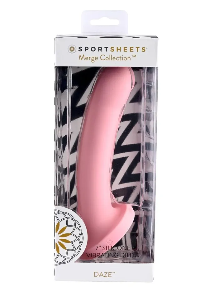 Female Sex Toys | Daze Silicone Curved Dildo with Suction Cup - Sportsheets