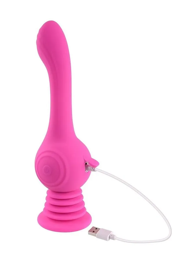 Female Sex Toys | Evolved Gyro Vibe Rechargeable Silicone Vibrator with Suction Cup