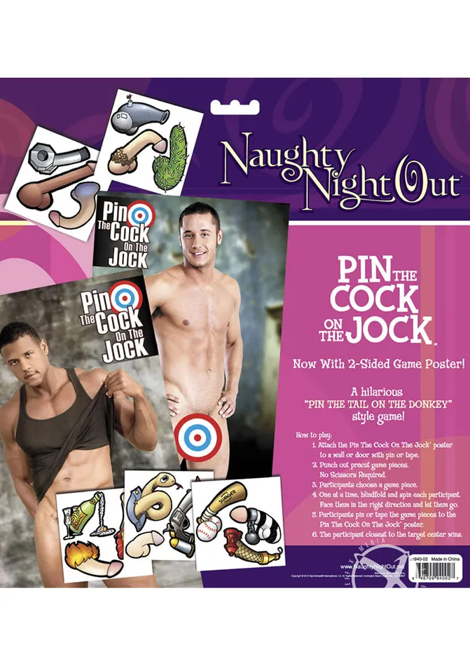 Female Sex Toys Naughty Night Out Naughty Night Out Pin The Cock On The Jock