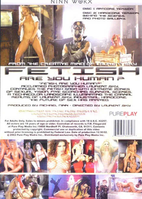 Female Sex Toys | Ninn Worx Fetish Are You Human 2-Disc