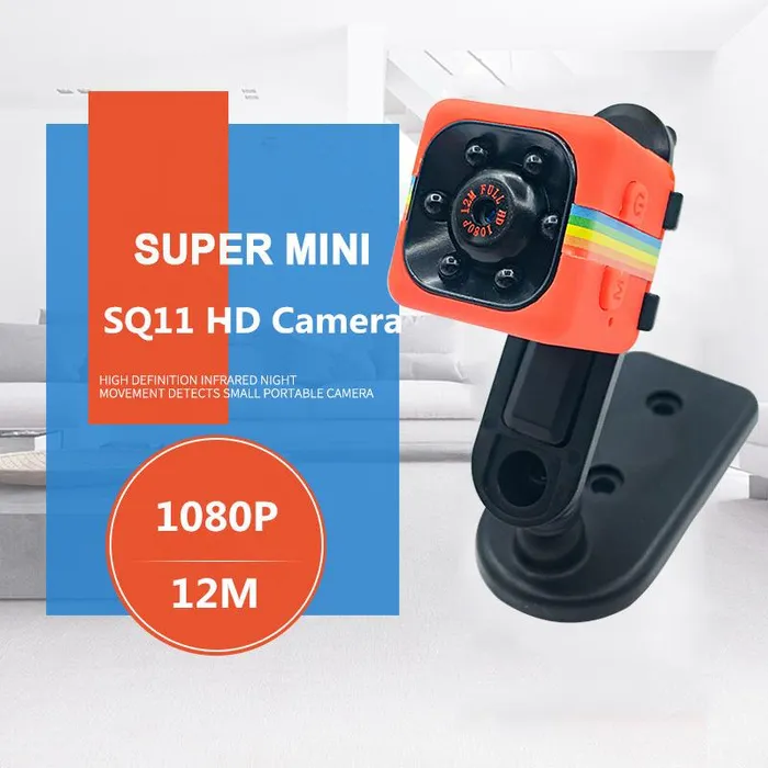 INTRENDZSTORE Female Sex Toys | Portable SQ11 HD 1080P Car Home CMOS Sensor Night Vision Camcorder Micro Cameras Camera DVR DV Motion Recorder Camcorder