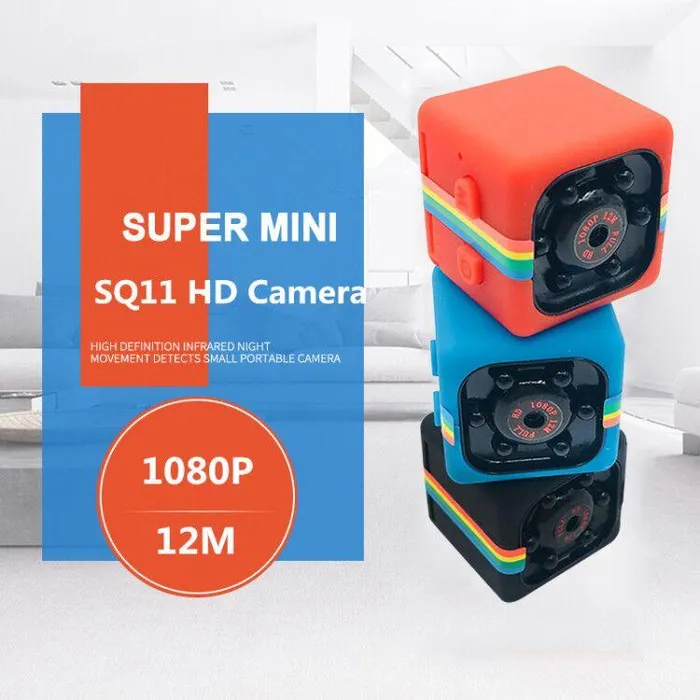 INTRENDZSTORE Female Sex Toys | Portable SQ11 HD 1080P Car Home CMOS Sensor Night Vision Camcorder Micro Cameras Camera DVR DV Motion Recorder Camcorder