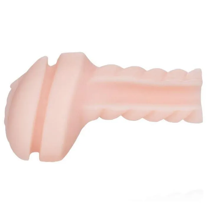 Male Sex Toys | California Exotic Apollo Alpha Stroker 2 Rechargeable Blue Masturbator