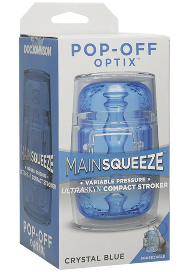 Male Sex Toys | Main Squeeze Main Squeeze Pop Off Ultraskyn Compact Masturbator