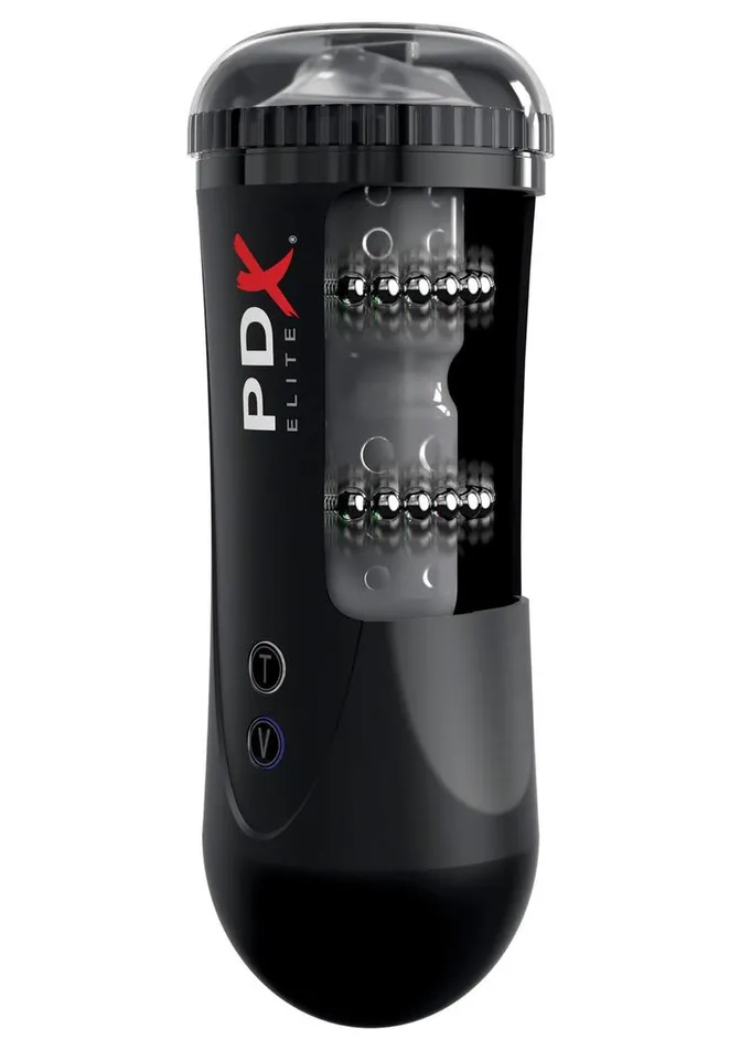 Male Sex Toys | PDX Elite Pipedream Extreme Elite Moto Stroker Masturbator - Mouth