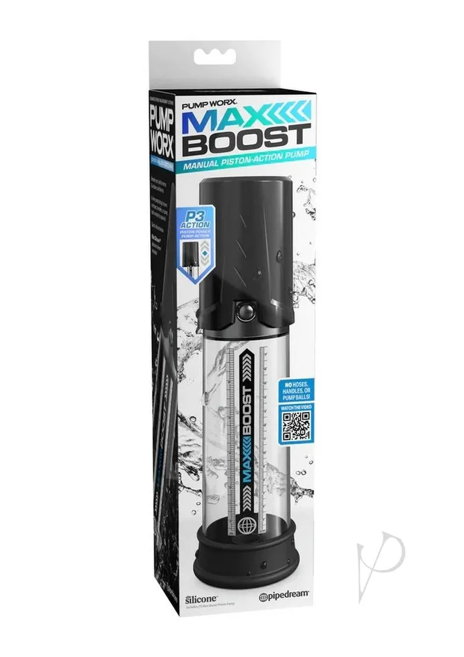 Male Sex Toys | Pump Worx Pump Worx Max Boost Penis Pump