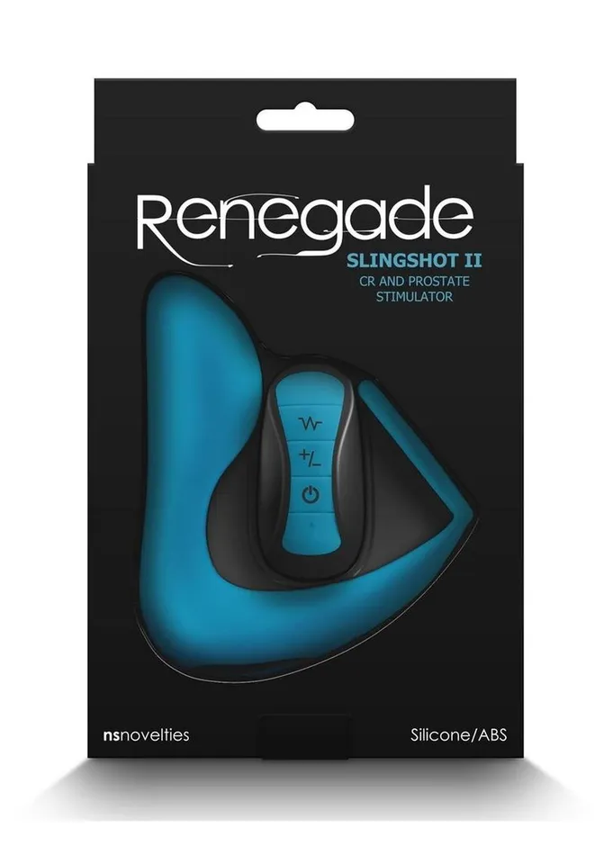 Male Sex Toys | Renegade Slingshot II Rechargeable Silicone Cock Ring and Prostate Plug with Remote Control - Renegade Male Sex Toys | Renegade Slingshot II Rechargeable Silicone Cock Ring and Prostate Plug with Remote Control - Renegade