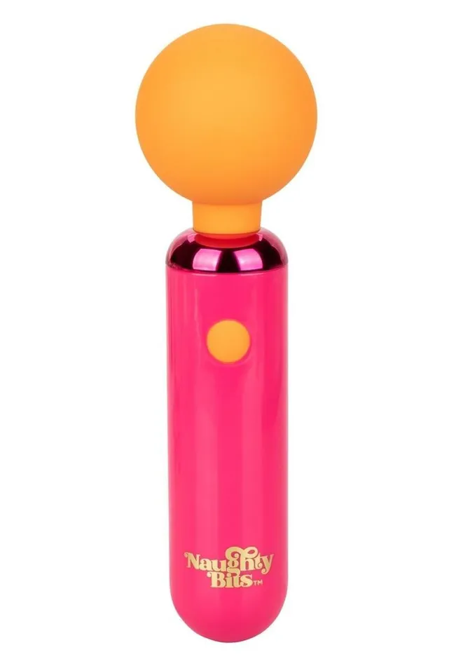 Naughty Bits Naughty Bits Home Cumming Queen Rechargeable Silicone Vibrating Wand Female Sex Toys