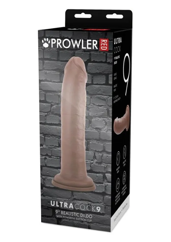 Prowler Red Female Sex Toys | Prowler Red Ultra Cock Realistic Dildo