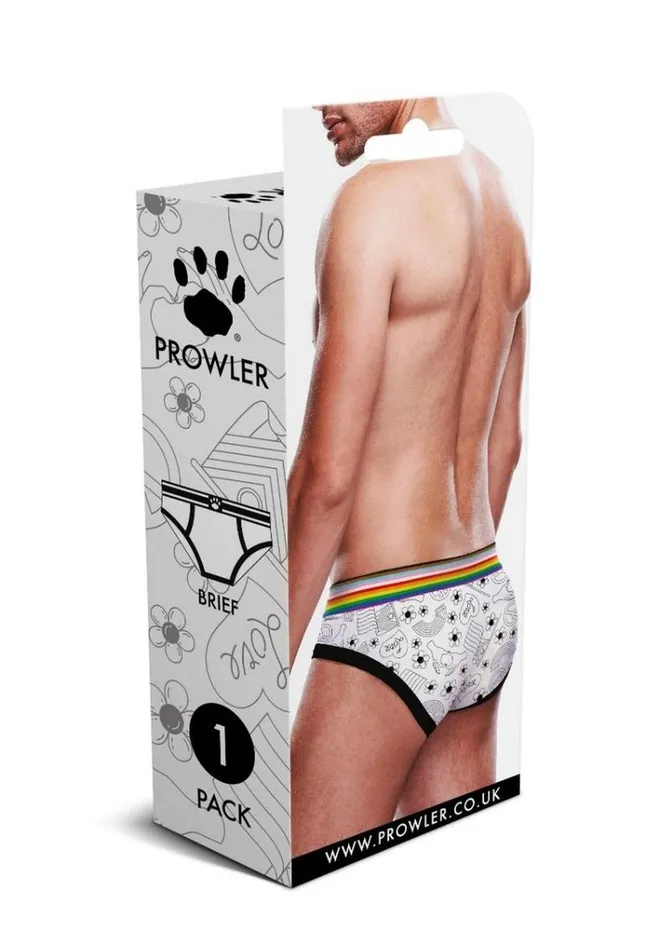 Prowler Vibrators | Prowler Pride Love and Peace 3 Brief