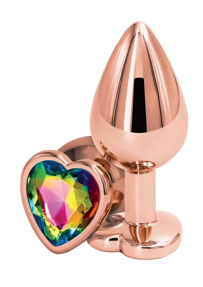 Rear Assets Anal | Rear Assets Rose Gold Heart Anal Plug