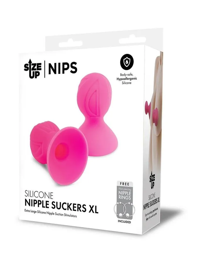 Size Up Female Sex Toys | Size Up Silicone Nipple Suckers