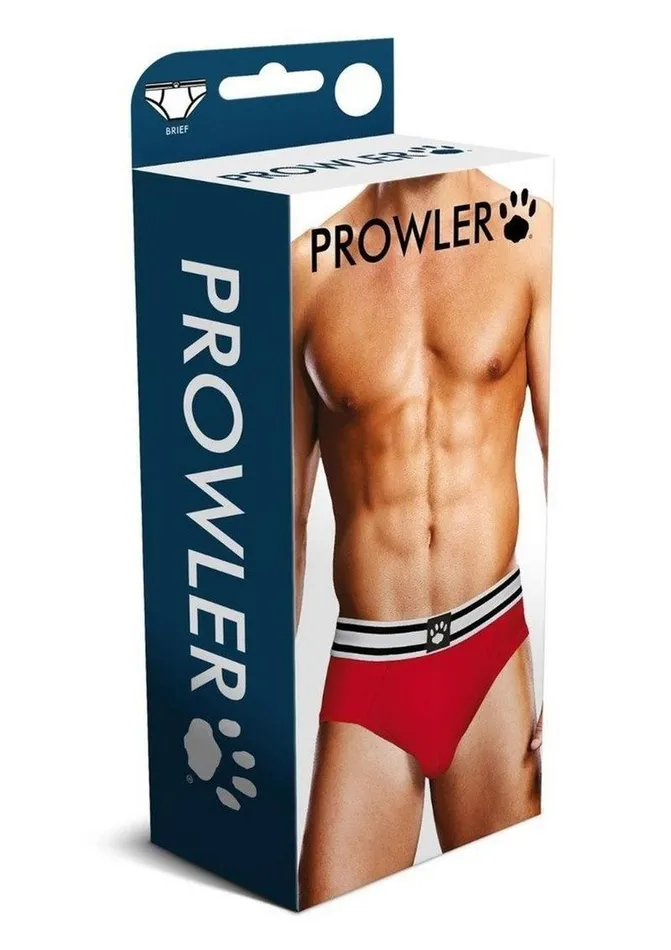 Vibrators | Prowler Red/White Brief - Prowler