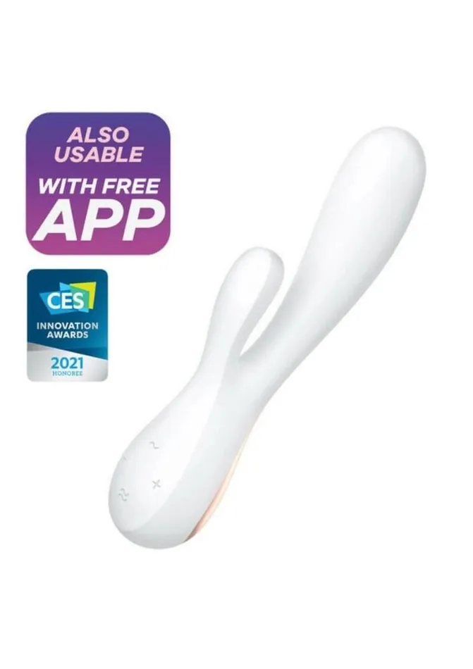 Vibrators | Satisfyer Satisfyer Mono Flex Rechargeable Silicone Rabbit Vibrator