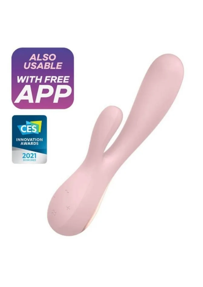 Vibrators | Satisfyer Satisfyer Mono Flex Rechargeable Silicone Rabbit Vibrator