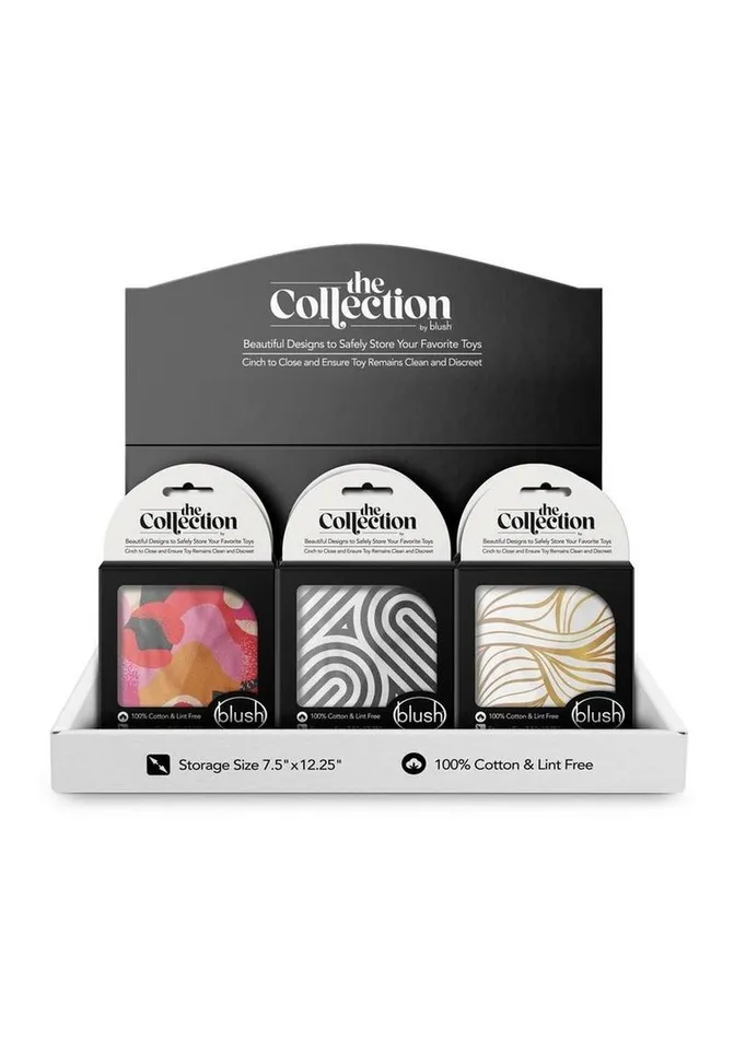 Vibrators | The Collection The Collection Cotton Toy Bag (18 Per Display) - Assorted