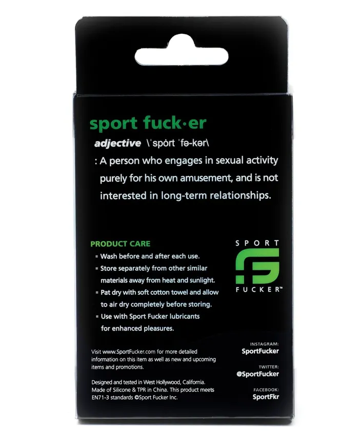 Male Sex Toys | Sport Fucker Sport Fucker Energy Ring - Neon Green